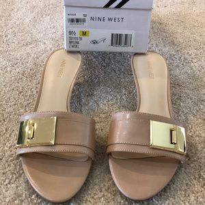 Nine West Slip On Sandal